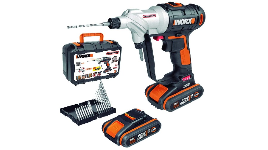 Perceuse-visseuse sans fil WORX 20 V Switchdriver WX176.3