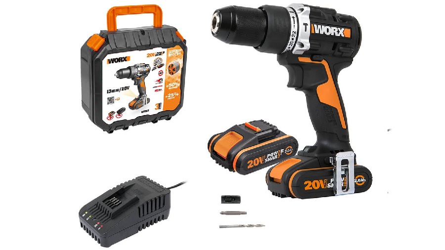 Perceuse-visseuse sans fil WORX 20 V WX102