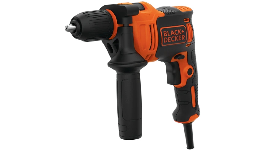 Perceuse à percussion filaire BLACK DECKER BEH550K