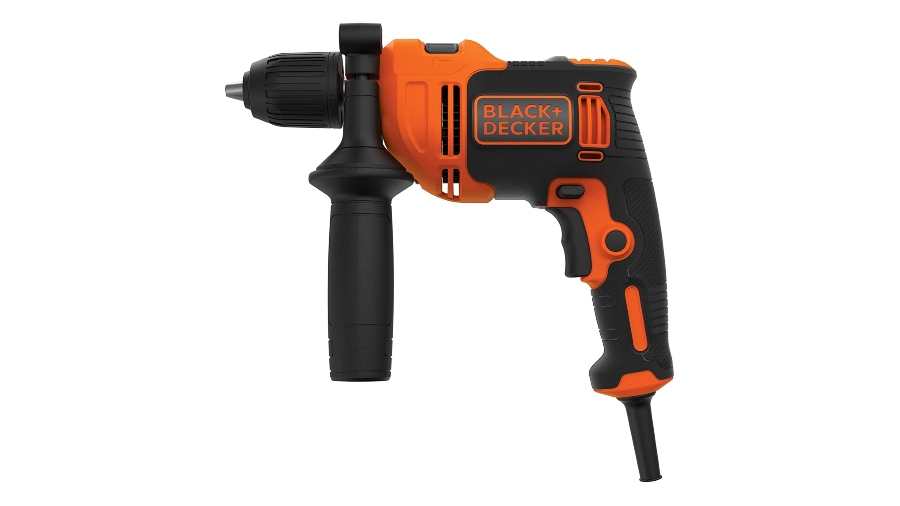 Perceuse à percussion filaire BLACK+DECKER BEH550K-QS Perceuse à percussion filaire BLACK+DECKER BEH550K-QS