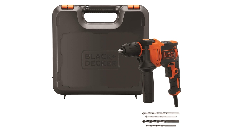 Perceuse à percussion filaire BLACK+DECKER BEH710K-QS Perceuse à percussion filaire BLACK+DECKER BEH710K-QS