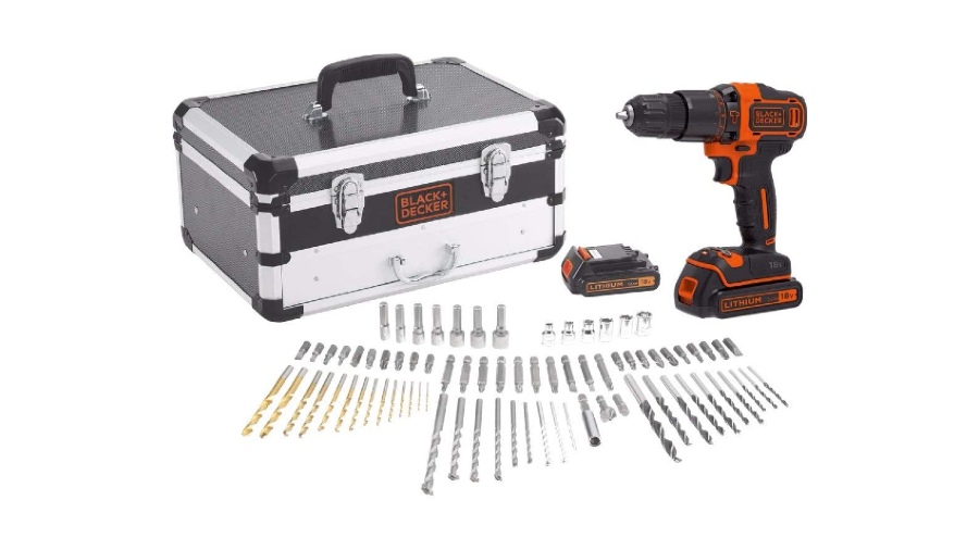 Perceuse à percussion sans fil BLACK+DECKER BDC718AS2F-QW Perceuse à percussion sans fil BLACK+DECKER BDC718AS2F-QW