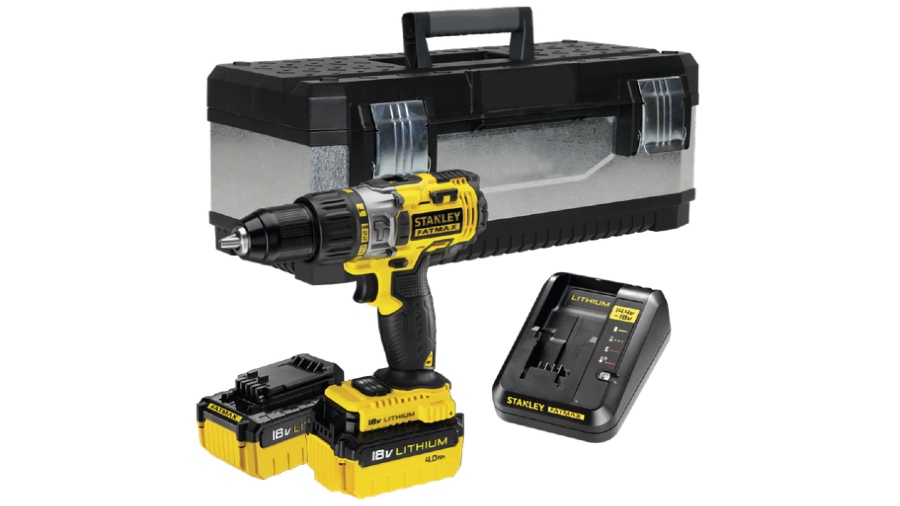 Perceuse à percussion sans fil Stanley FatMax FMCK625M2G Perceuse à percussion sans fil Stanley FatMax FMCK625M2G