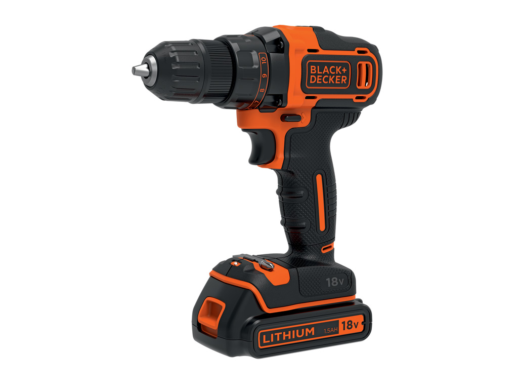 Perceuse visseuse à percussion sans fil BLACK+DECKER BDKH18KB Perceuse visseuse à percussion sans fil BLACK+DECKER BDKH18KB