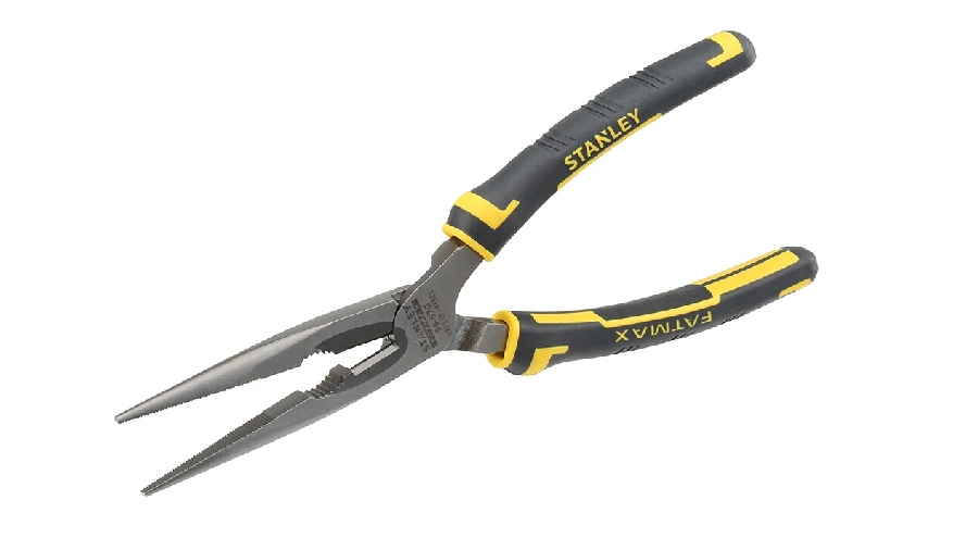 Pince à becs 1/2 ronds longs 200 mm Stanley FATMAX 0-89-870