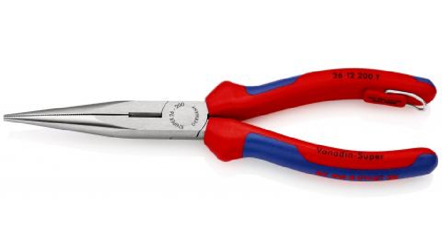 Pince à becs demi-ronds avec tranchant KNIPEX 26 12 200 T