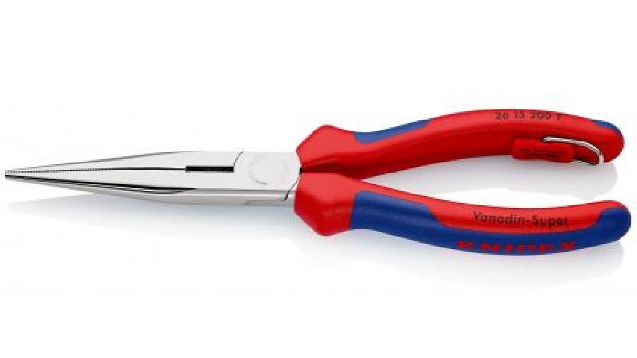 Pince à becs demi-ronds avec tranchant KNIPEX 26 15 200 T