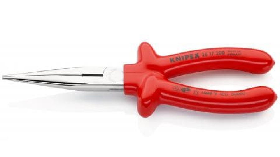 Pince à becs demi-ronds avec tranchant KNIPEX 26 17 200