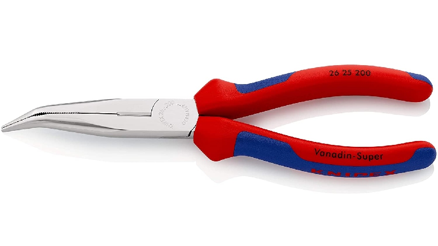 Pince à becs demi-ronds avec tranchant KNIPEX 26 25 200 SB Pince à becs demi-ronds avec tranchant KNIPEX 26 25 200 SB