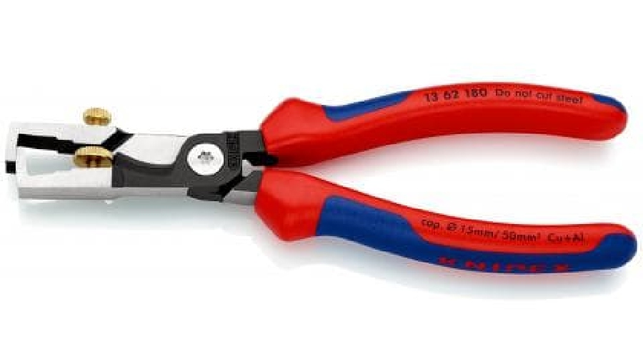 Pince à dénuder et coupe-câbles StriX KNIPEX 13 62 180