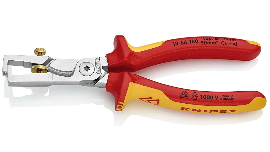 Pince à dénuder et coupe-câbles StriX KNIPEX 13 66 180