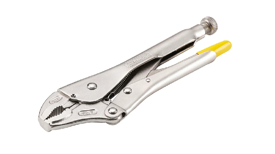 Pince étau bec coudé 225 mm Stanley 0-84-809