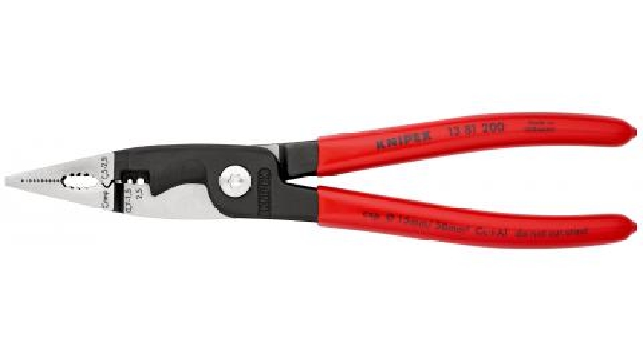 Pince pour installations électriques KNIPEX 13 81 200