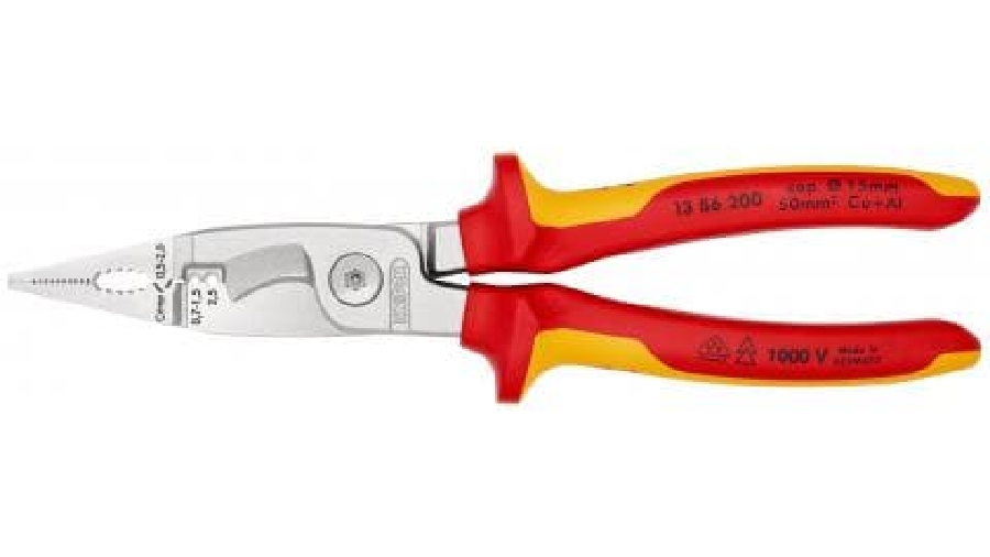 Pince pour installations électriques KNIPEX 13 86 200