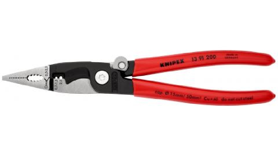 Pince pour installations électriques KNIPEX 13 91 200 Pince pour installations électriques KNIPEX 13 91 200