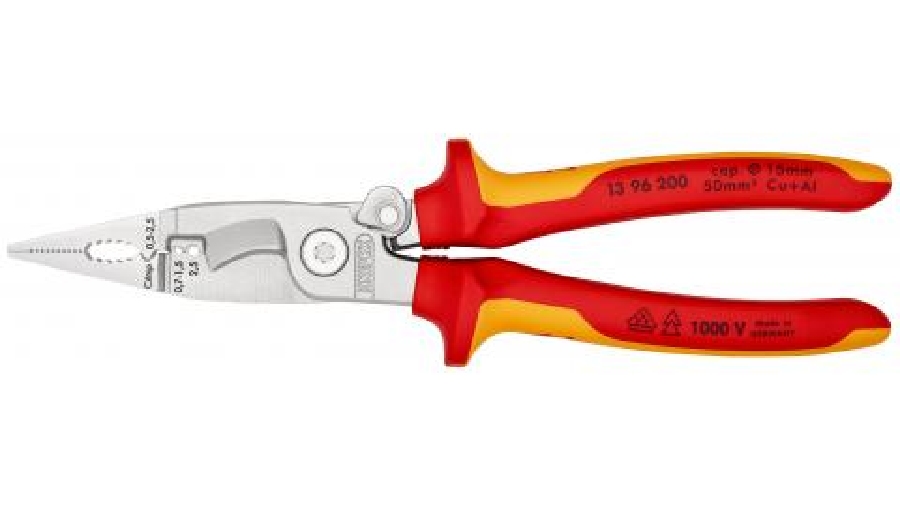 Pince pour installations électriques KNIPEX 13 96 200 Pince pour installations électriques KNIPEX 13 96 200