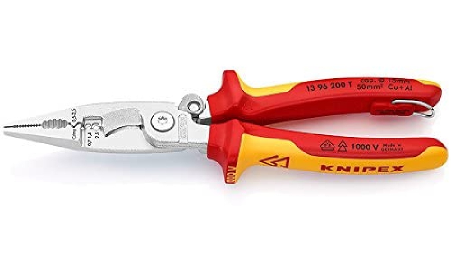 Pince pour installations électriques KNIPEX 13 96 200 T Pince pour installations électriques KNIPEX 13 96 200 T