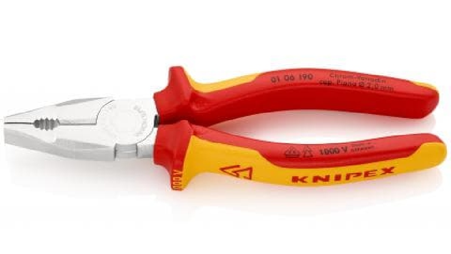 Pince universelle chrome-vanadium KNIPEX 01 06 190