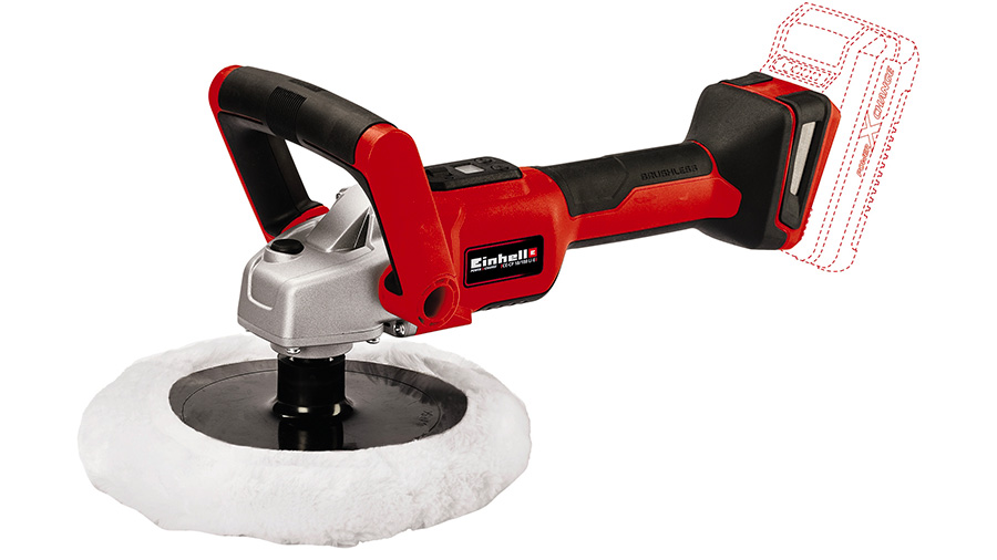 Test complet : Polisseuse sans fil Einhell CE-CP 18/180 LI E