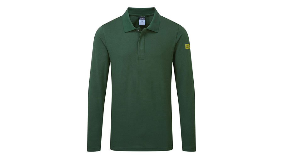 Polo manches longues Antistatique ESD AS23 Portwest