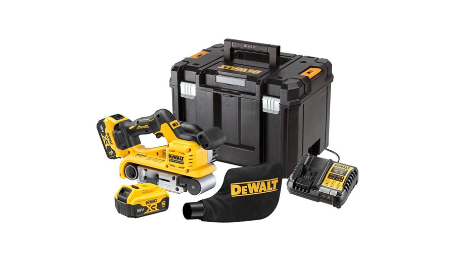 ponceuse à bande sans fil DCW220P2-QW Dewalt