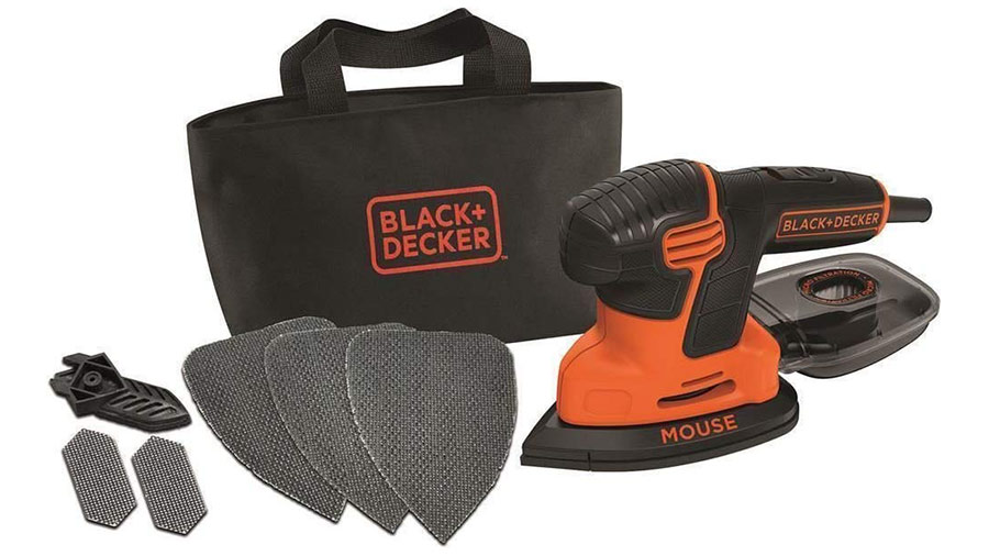 Ponceuse multifonctions filaire Black + Decker KA2500K-QS 3 accessoires