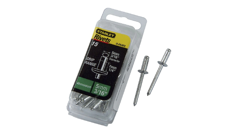 Rivet aluminium 6,35x5 mm Stanley 1-PAA64T Rivet aluminium 6,35x5 mm Stanley 1-PAA64T