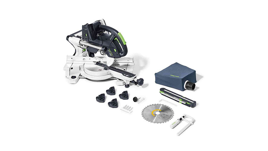 scie à onglets radiale sans fil KAPEX KSC 60 EB-Basic 576847 Festool 