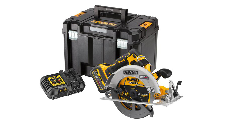 Scie circulaire sans fil DEWALT XR 18 V Advantage FLEXVOLT DCS573T1-QW