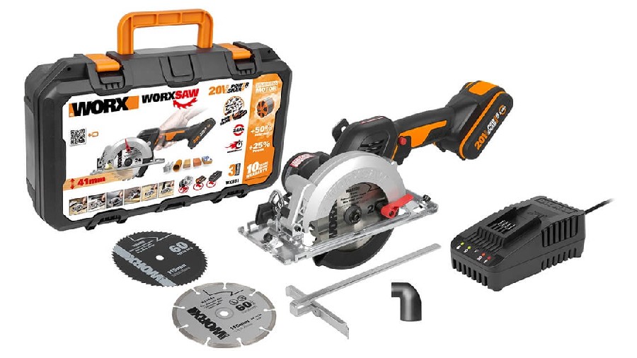 Scie circulaire sans fil WORX 20 V WX531