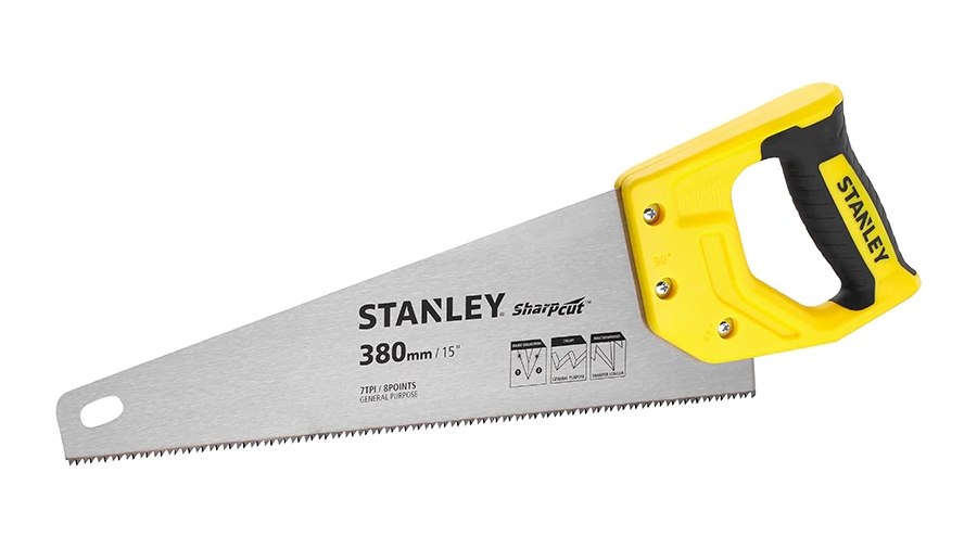 Scie égoïne sharpcut coupe de débit 380 mm Stanley STHT20366-1