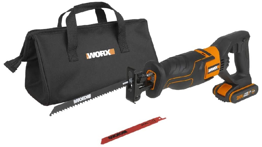 Scie sabre sans fil WORX 20 V ‎WX500