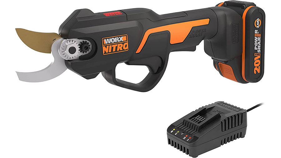 sécateur sans fil Brushless 20V NITRO WG330E WORX sécateur sans fil Brushless 20V NITRO WG330E WORX