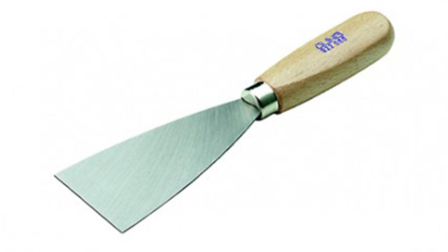 Spatule de peintre avec manche en bois naturel Jung 922 050 00