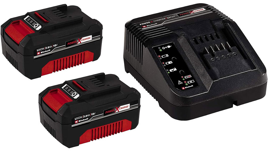 Starter Kit 2 x 3,0 Ah Power X-Change Einhell