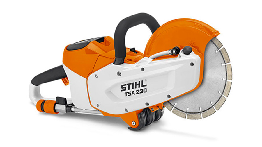 Test complet : Découpeuse à disque sur batterie STIHL TSA 230