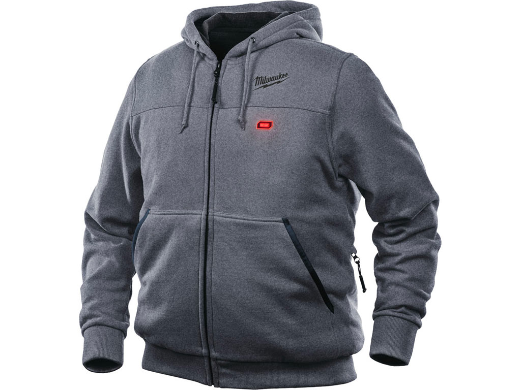 Veste chauffante Milwaukee M12 HH GREY2