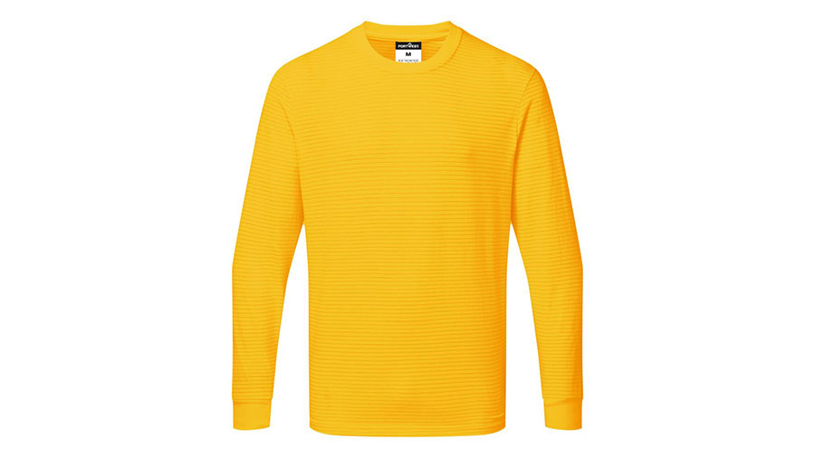 T-Shirt à manches longues Antistatique ESD AS22 Portwest