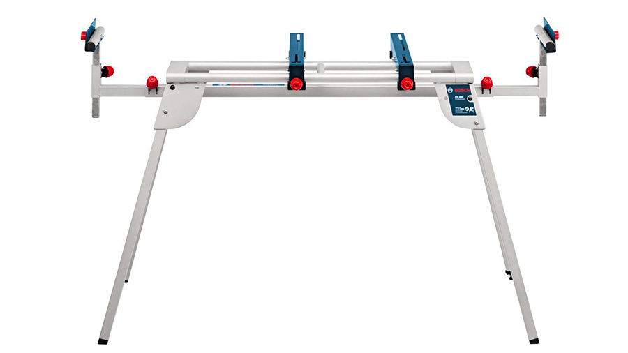 Longueur de la table de travail: 520 mm, poids: 6,3 kg, hauteur : 602mm Bosch Professional Scie à Onglets Radiale Filaire GCM 800 SJ & Pied pour scie à onglet support GTA 2600 