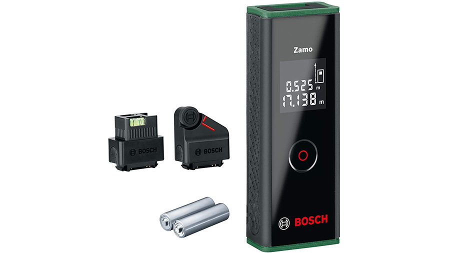 Télémètre laser Bosch Zamo 0603672707 avec 2 adaptateurs