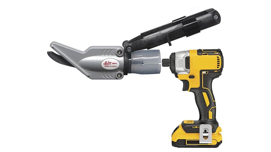 Test et avis Cisaille pour perceuse TSF1 TurboShear Malco découpe des ardoises promotion pas cher Test et avis Cisaille pour perceuse TSF1 TurboShear Malco découpe des ardoises promotion pas cher