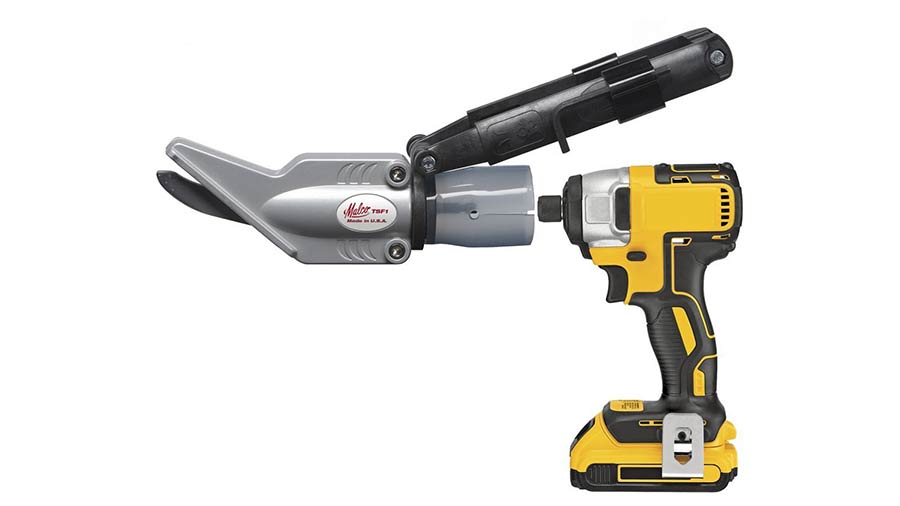 Test et avis Cisaille pour perceuse TSF1 TurboShear Malco découpe des ardoises promotion pas cher