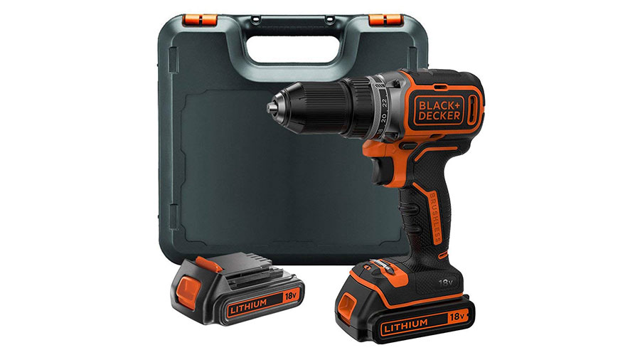 Perceuse visseuse compacte sans fil BLACK et DECKER - Batterie 7