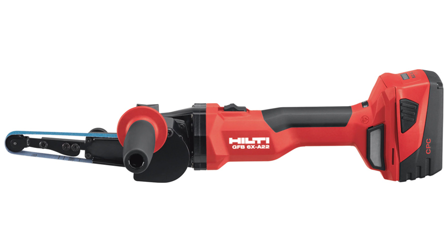 Test complet : Lime à bande sans-fil HILTI GFB 6X-A22