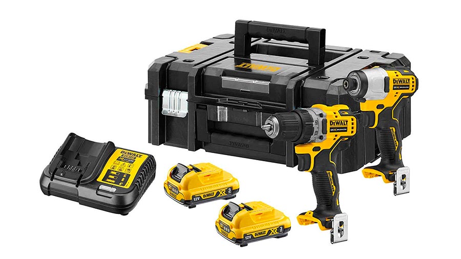 Test complet : Pack perceuse visseuse et visseuse à chocs DEWALT DCK2110L2T-QW XR 12V