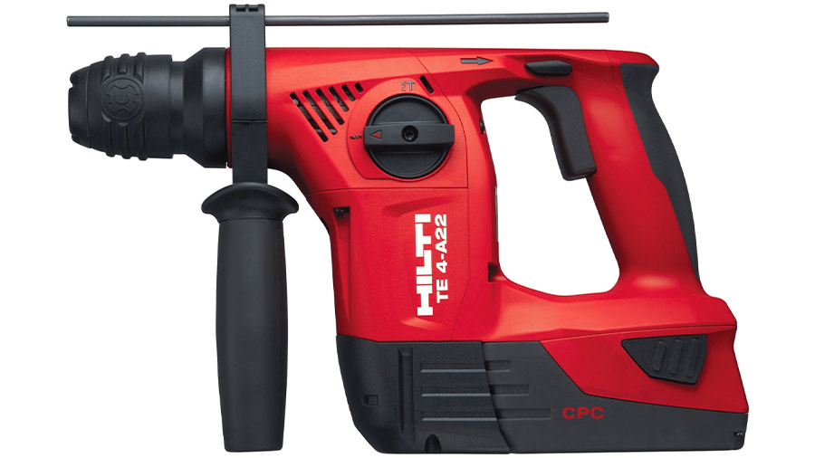 Test complet : Perforateur sans fil SDS-Plus HILTI TE 4-A22