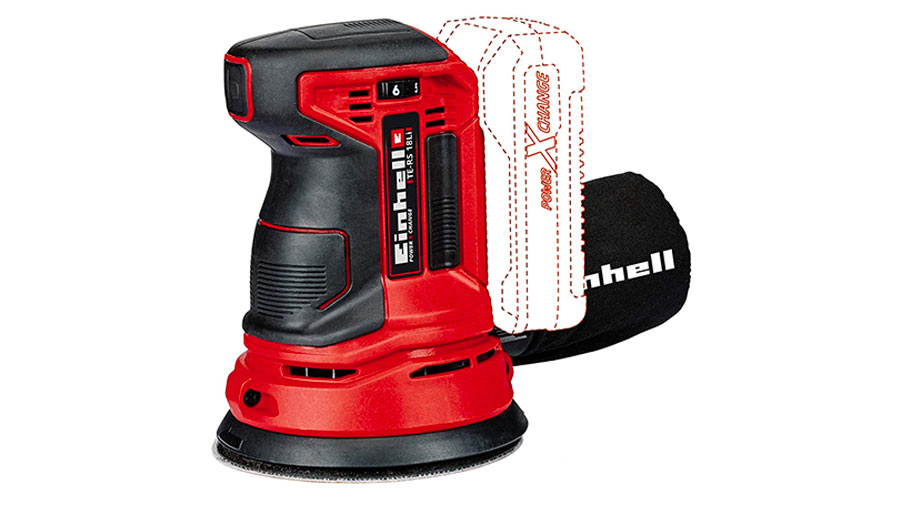 Test complet : Ponceuse excentrique sans fil Einhell TE-RS 18 Li-Solo