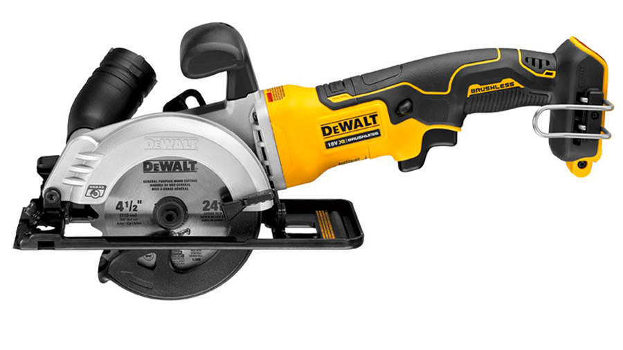 Test Avis Et Prix Scie Circulaire Sans Fil Dewalt Dcs571nt Xj 115 Mm Zone Outillage