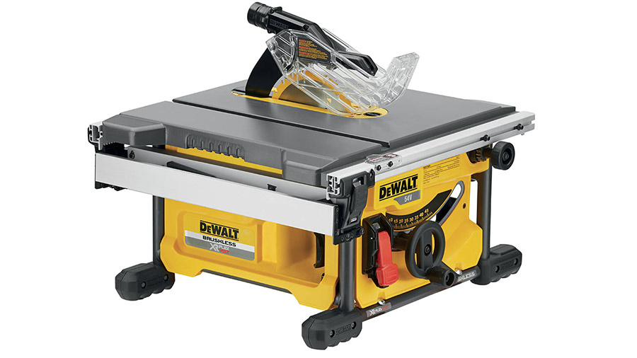 test et avis Scie sur table sans fil DeWALT DCS7485 XR FLEXVOLT