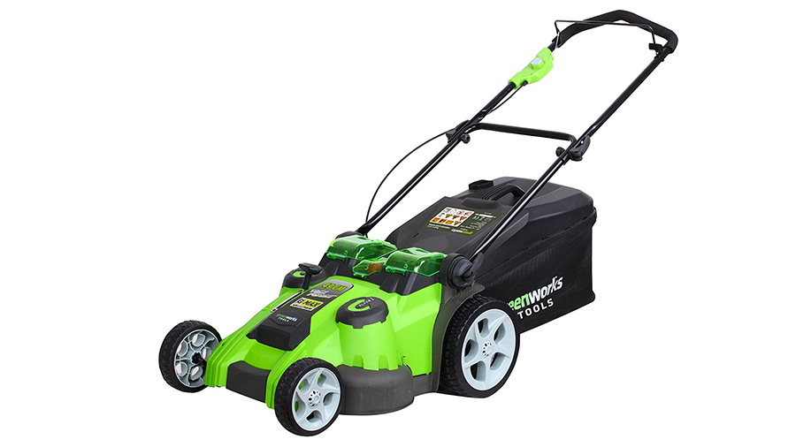 test et avis Tondeuse sans fil Greenworks G40LM49DB 2500207UC promotion pas cher